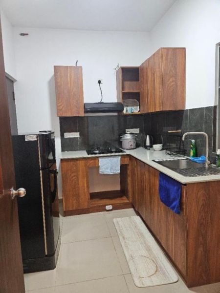 Kitchen - 2 Bedroom Apartment for short term rent - Holiday Home in Malabe Available 1st - 19th June