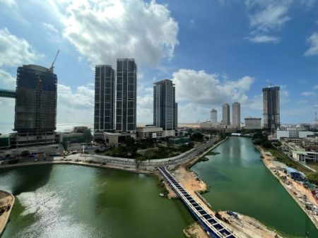 Exterior - Cinnamon Life/sea views/high-end furnished/02beds/for rent in Colombo-02. 