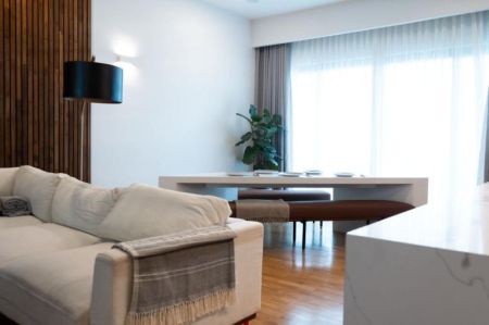Living Room - 447 Luna Tower - 03 Bedroom Furnished Apartment for Sale in Colombo 02 (A2958)