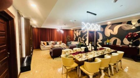 Dining room - Luxury 3 Bedroom Apartment for Rent at St. Anthony’s Road Colombo 03 / LKR 560,000 (EM198RN)