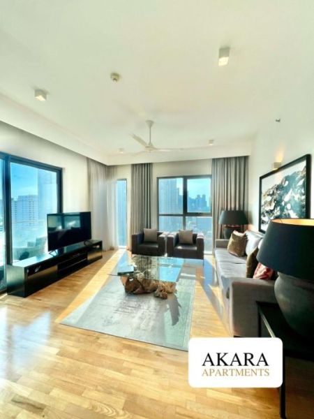 Living Room - Luna Tower Furnished Apartment for Sale -A52063