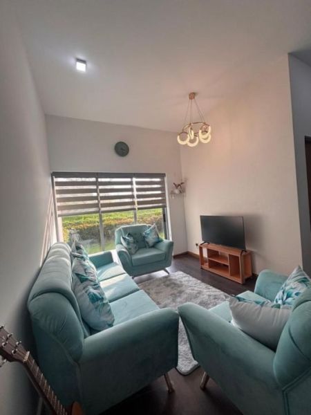 Living Room - Canterbury Golf 3BR Furnished Apartment for Sale in Piliyandala - EA930