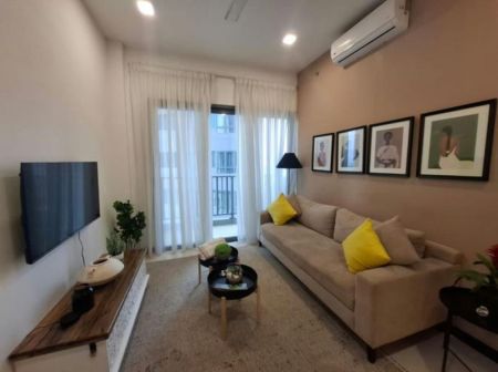 Living Room - Tri-Zen - 02 Bedroom Furnished Apartment for Rent in Colombo 02 (A6081)