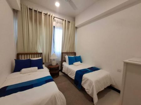 Bedroom - Tri-Zen - 02 Bedroom Furnished Apartment for Rent in Colombo 02 (A6081)
