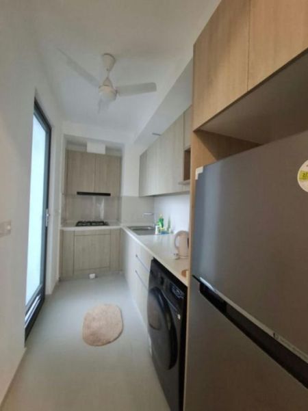 Kitchen - Tri-Zen - 02 Bedroom Furnished Apartment for Rent in Colombo 02 (A6081)
