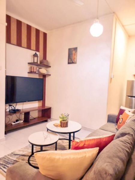 Living Room - 2 Bedroom Apartment for Rent in Colombo 07