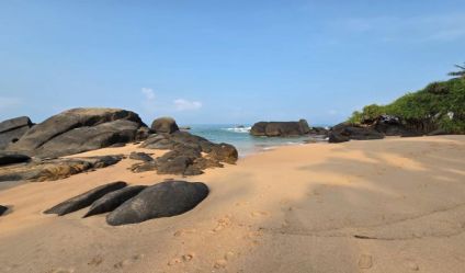 Beachfront land