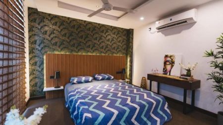 Bedroom - Fully Furnished 3 Bedroom Apartment for Sale – Vanderwert Residencies, Dehiwala