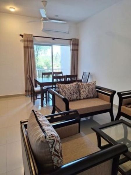 Living Room - (KAR816) Furnished Apartment for Rent in Negombo