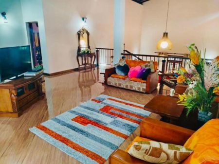 Living Room - (MR342) Furnished Two Storey House for Rent in Malabe