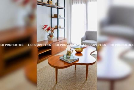 Living Room - 3 Bedroom Furnished Apartment For Sale in Altair – Straight Tower, Colombo 2 | Above 25th Floor | 1627 sq.ft | EK-1459