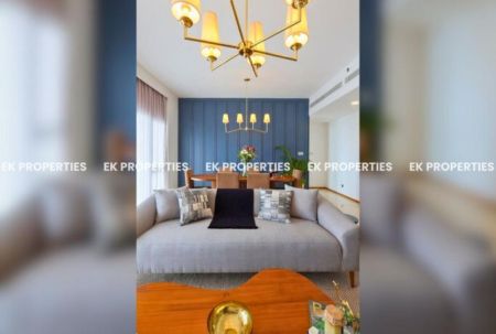 Living Room - 3 Bedroom Furnished Apartment For Sale in Altair – Straight Tower, Colombo 2 | Above 25th Floor | 1627 sq.ft | EK-1459