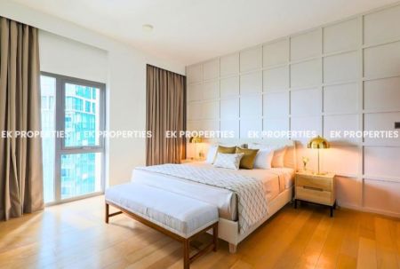 Bedroom - 3 Bedroom Furnished Apartment For Sale in Altair – Straight Tower, Colombo 2 | Above 26th Floor | 1627 sq.ft | EK-1460