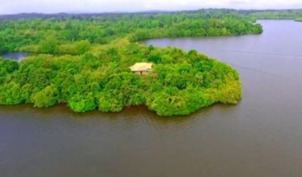 Waterfront land