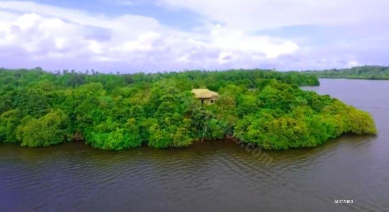 Waterfront land for sale in Bentota