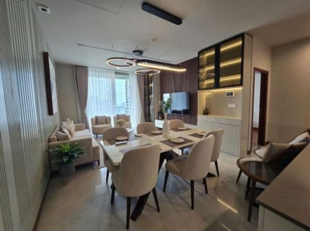 Dining room -  The Grand - 02 Bedroom Furnished Apartment for Rent in Colombo 07 (A5409)