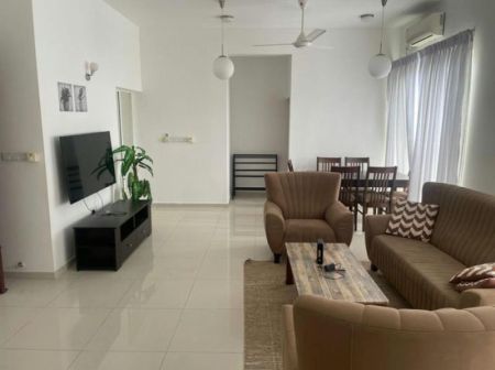 Living Room -  Prime - 03 Bedroom Furnished Apartment for Sale in Colombo 07 (A1383)