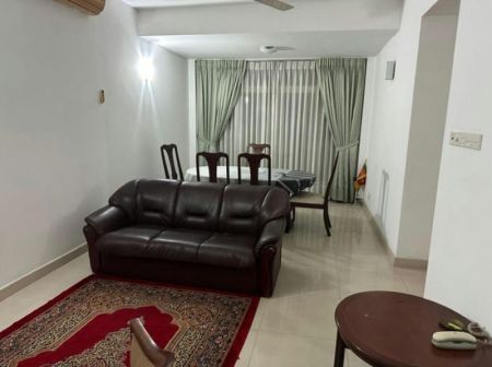 Living Room - Skyline - 02 Bedroom Furnished Apartment for Rent in Colombo 08 (A5939)
