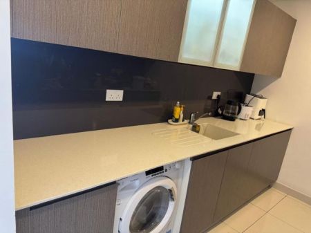 Kitchen - Luxury 2BR Fully-Furnished Apartment for Rent in Battaramulla