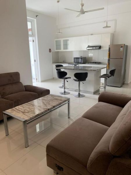Living Room - Luxury 3BR Furnished Apartment for Rent in Colombo 05