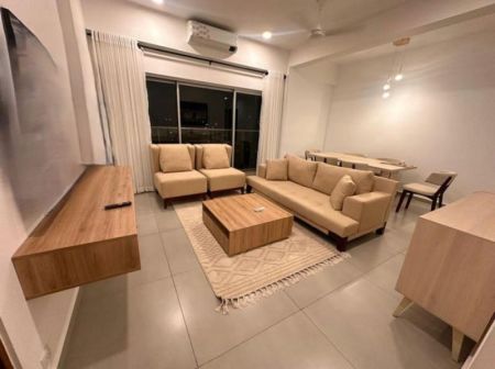 Living Room -  Iconic Galaxy- 02 Bedroom Furnished Apartment for Rent in Rajagiriya (A3811)-RENTED