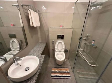 Bathroom -  Iconic Galaxy- 02 Bedroom Furnished Apartment for Rent in Rajagiriya (A3811)-RENTED