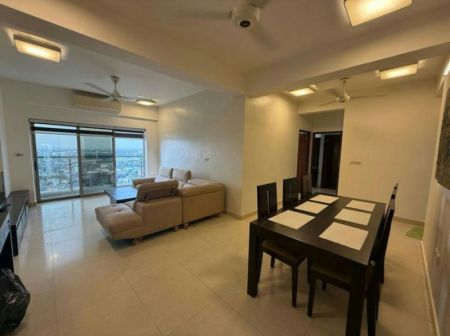 Living Room - Iconic 110 - 03 Bedroom Furnished Apartment for Sale in Rajagiriya (A5351)