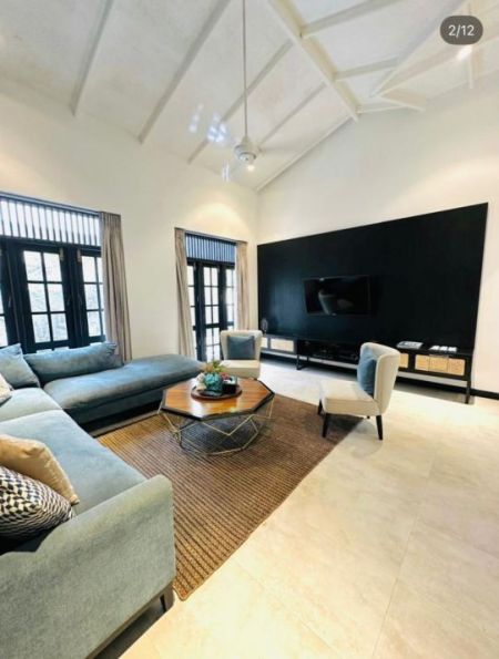 Living Room - 🏡 Luxury Fully Furnished House for Rent – Hokandara