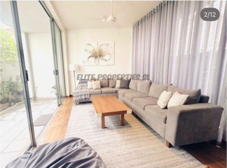 Living Room - A modern 4-bedroom, 3-bathroom commercial/residential house located on a quiet lane in Borella, Colombo 8.