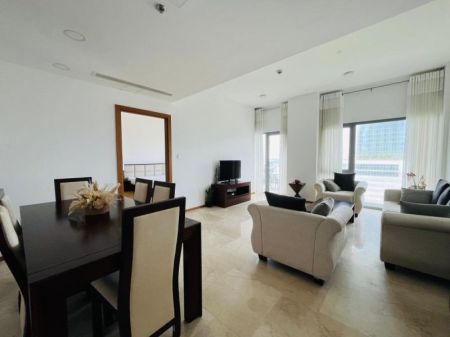 Living Room - Altair - 02 Bedroom Furnished Apartment for Rent in Colombo 02 (A3463)