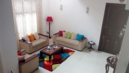 Living Room - (NR564) Furnished Annex for Rent in Mount Lavinia (Short term)