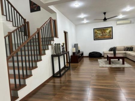 Living Room - Two Storey Modern Furnished House For Rent in Homagama - EH415