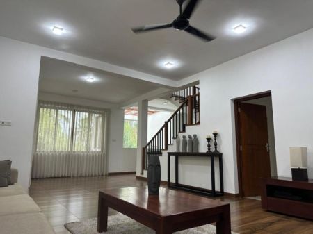 Living Room - Two Storey Modern Furnished House For Rent in Homagama - EH415