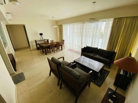 Living Room - Emperor - 03 Bedroom Furnished Apartment for Rent in Colombo 03 (A66)