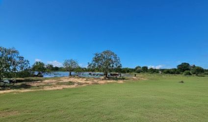 Waterfront land