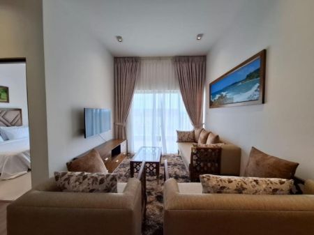 Living Room - Canterbury Golf 3 Bedrooms Apartment For Sale in Piliyandala - EA810