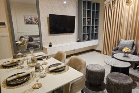Living Room - The Prime Grand  Apartment For Rent in Colombo 7 - EA869