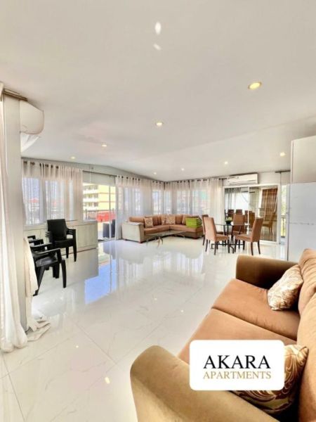 Living Room - 1500 Sq.ft Furnished Apartment for Rent - A50766