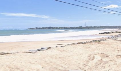 Beachfront land