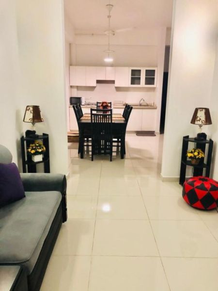 Living Room - Prime Libra/3beds/Furnished/Apartment for sale in Battaramulla 