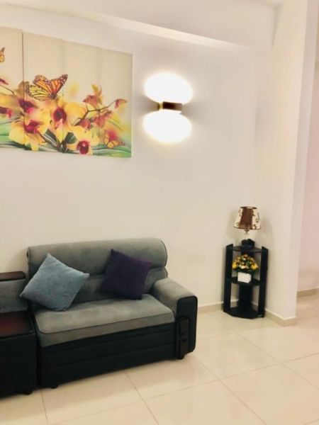 Living Room - Prime Libra/3beds/Furnished/Apartment for sale in Battaramulla 