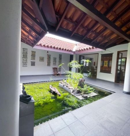 Exterior - Tastefully designed beautiful single storey house for sale in Arawwala Road Pannipitiya