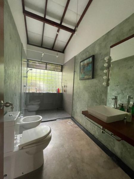 Bathroom - Tastefully designed beautiful single storey house for sale in Arawwala Road Pannipitiya