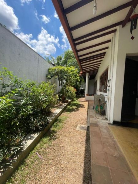 Exterior - Tastefully designed beautiful single storey house for sale in Arawwala Road Pannipitiya