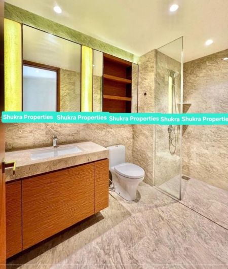 Bathroom - One Galle Face/High-end furnished/04beds/for rent in Colombo-02. 