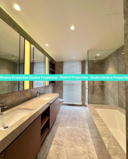 Pool - One Galle Face/High-end furnished/04beds/for rent in Colombo-02. 