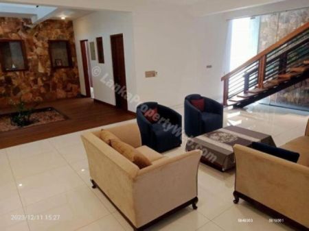 Living Room - Brand New Luxury House for Rent in Battaramulla – Only for Expats | KO-557