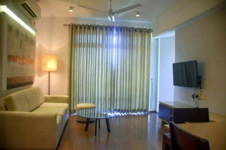 Living Room - The Heights - 03 Bedroom Furnished Apartment for Sale in Colombo 05 (A5535)-SOLD