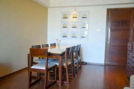 Dining room - The Heights - 03 Bedroom Furnished Apartment for Sale in Colombo 05 (A5535)-SOLD
