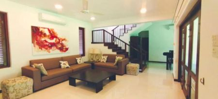Living Room - Fully A/C Three-Story House for Rent – Pitakotte | LKR 370,000 (EM048PS) 